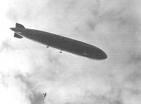 Graf Zeppelin over Riga